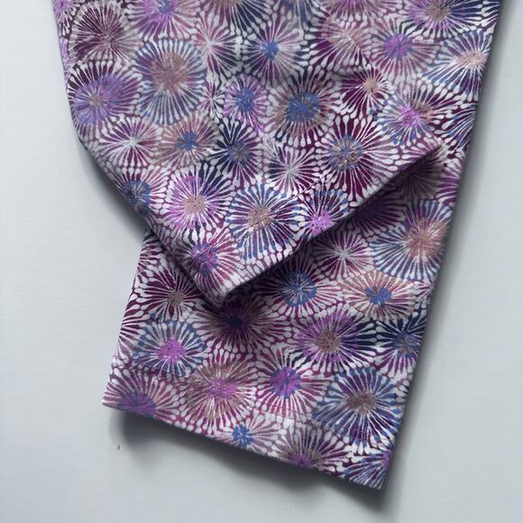 Tea Collection Purple Floral Leggings - Size 8 - Picture 2 of 5